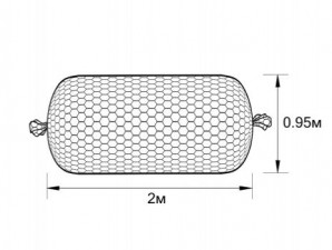 Габион ГСИ-Ц-2,0х0,95-С80-2,7-Ц