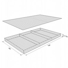 Габион ГСИ-М-3,0х2,0х0,17-С80-2,7-ЦАММ