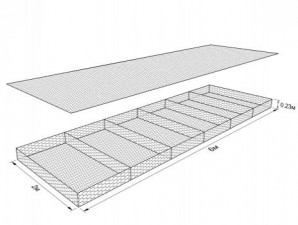 Габион ГСИ-М-6,0х2,0х0,23-С60-2,4-Ц